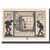 Geldschein, Österreich, Schärding O.Ö. Stadtgemeinde, 40 Heller, personnage