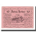 Banknote, Austria, Dorf an der Pram O.Ö. Gemeinde, 10 Heller, valeur faciale