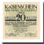 Banknot, Austria, Stockerau N.Ö. Stadt, 20 Heller, Texte, 1920, 1920-08-15