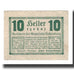 Geldschein, Österreich, Lohnsburg O.Ö. Gemeinde, 10 Heller, N.D, 1920