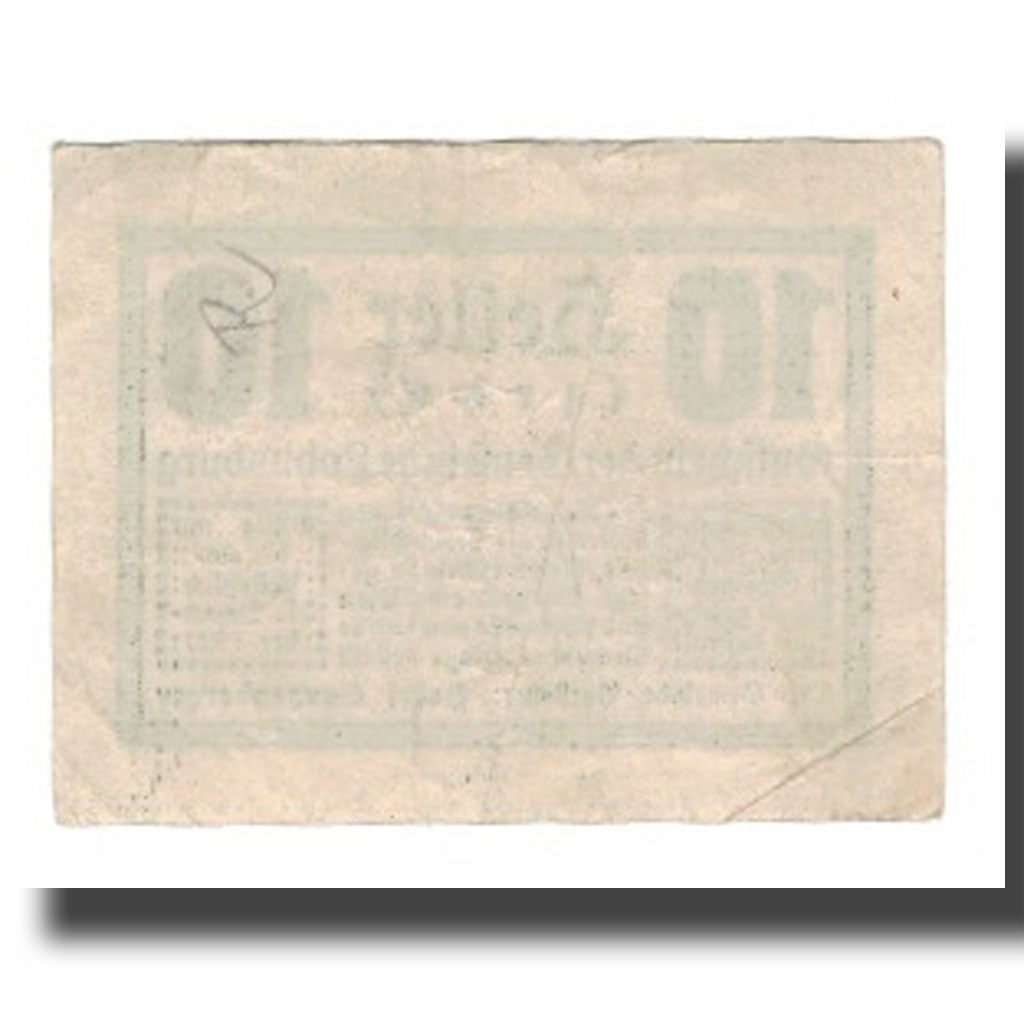 Geldschein, Österreich, Lohnsburg O.Ö. Gemeinde, 10 Heller, N.D, 1920