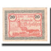 Banknot, Austria, Schalchen O.Ö. Gemeinde, 20 Heller, Texte, 1920, 1920-12-31