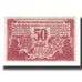 Geldschein, Österreich, Lambach O.Ö. Marktgemeinde, 50 Heller, Texte, 1920