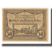 Geldschein, Österreich, Weibern O.Ö. Gemeinde, 50 Heller, Texte, 1920, VZ