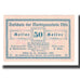 Banknot, Austria, Vitis N.Ö. Marktgemeinde, 50 Heller, Texte 2, 1920