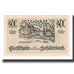 Banknot, Austria, Schlierbach O.Ö. Gemeinde, 20 Heller, personnage, 1920