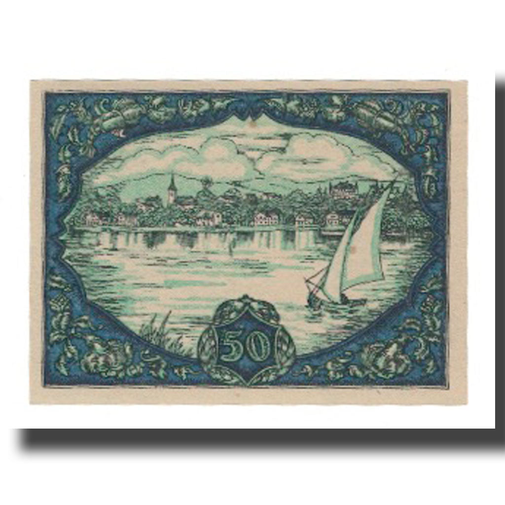 Banknot, Austria, Seewalchen am Attersee O.Ö. Gemeinde, 50 Heller, paysage 3