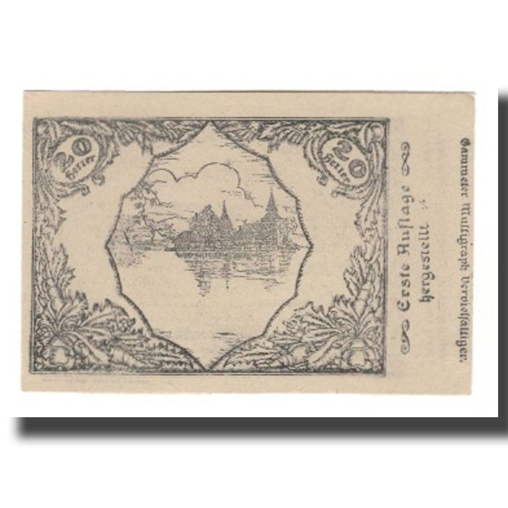 Nota, Áustria, Seewalchen am Attersee O.Ö. Gemeinde, 20 Heller, paysage 5