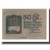 Banknot, Austria, Schwanenstadt O.Ö. Stadtgemeinde, 50 Heller, Batiment, 1920