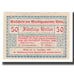 Billet, Autriche, Vitis N.Ö. Marktgemeinde, 50 Heller, Texte, 1920, 1920-12-31