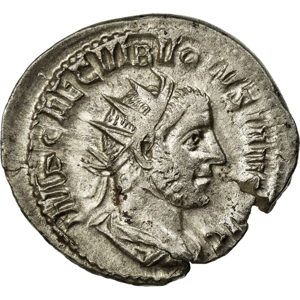 Moneta, Volusian, Antoninianus, AU(55-58), Bilon, Cohen:88