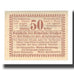 Banknot, Austria, Strassen, 50 Heller, Texte, 1920, 1920-08-31, AU(55-58)
