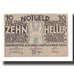 Banknot, Austria, Waidhofen An Der Ybbs N.Ö. Stadtgemeinde, 10 Heller, Texte