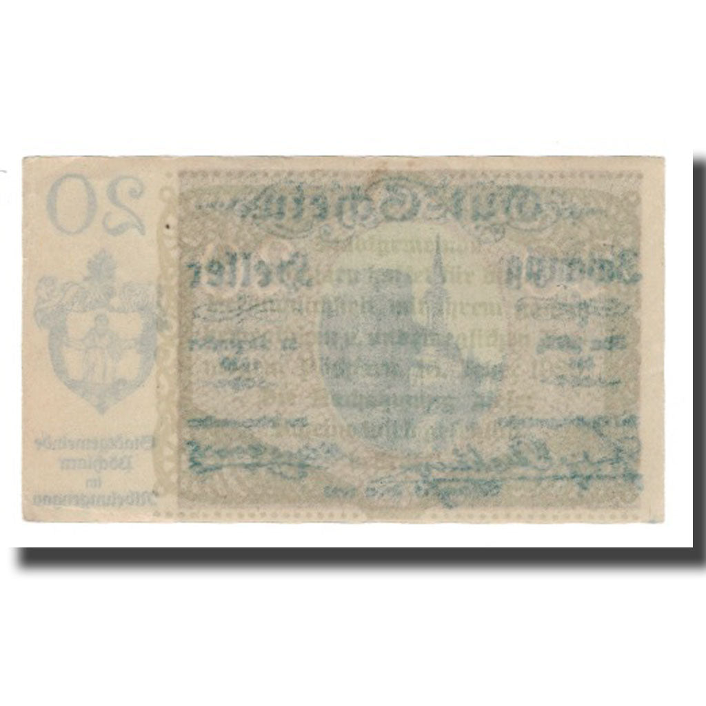 Banknote, Austria, Pöchlarn N.Ö. Stadtgemeinde, 20 Heller, N.D, 1920