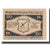 Banknote, Austria, Schwertberg O.Ö. Gemeinde, 10 Heller, épée, 1920