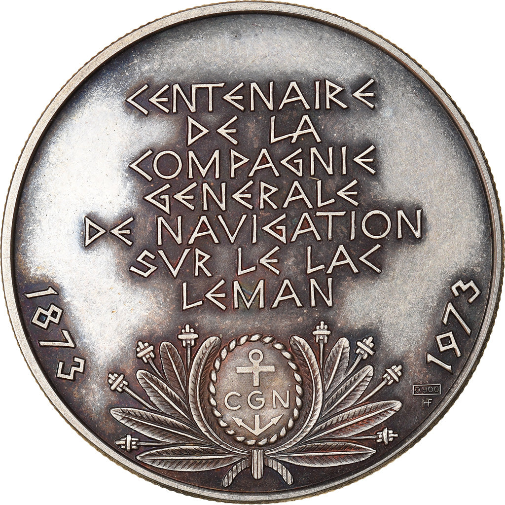 Switzerland, Medal, Centenaire de la Compagnie Générale de Navigation du Lac