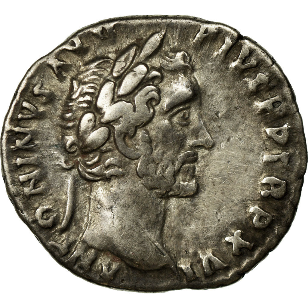 Coin, Antoninus Pius, Denarius, 138-161, Roma, AU(50-53), Silver, Cohen:271