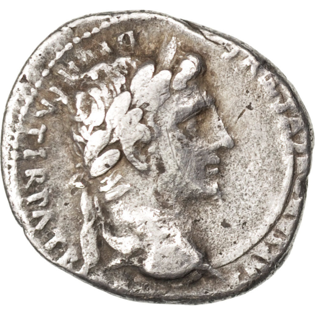 Augustus, Denarius, VF(30-35), Silver, Cohen #43, 3.80