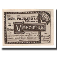 Banknote, Austria, Meggenhofen O.Ö. Gemeinde, 40 Heller, personnage 1