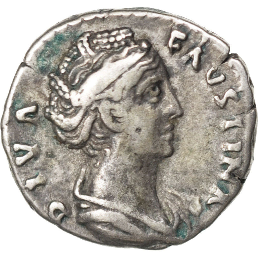 Faustina I, Denarius, EF(40-45), Silver, Cohen #32, 3.40