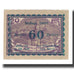 Banknote, Austria, Lausa bei Losenstein O.Ö. Ortsgemeinde, 60 Heller, Texte