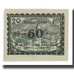 Banknote, Austria, Lausa bei Losenstein O.Ö. Ortsgemeinde, 60 Heller, texte 1