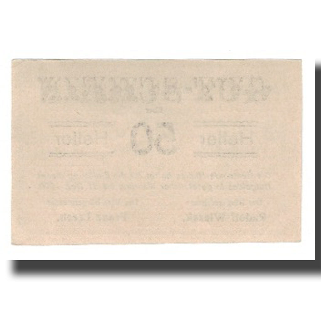 Banknote, Austria, Hadres N.Ö. Gemeinde, 50 Heller, N.D, 1920, 1920-12-31