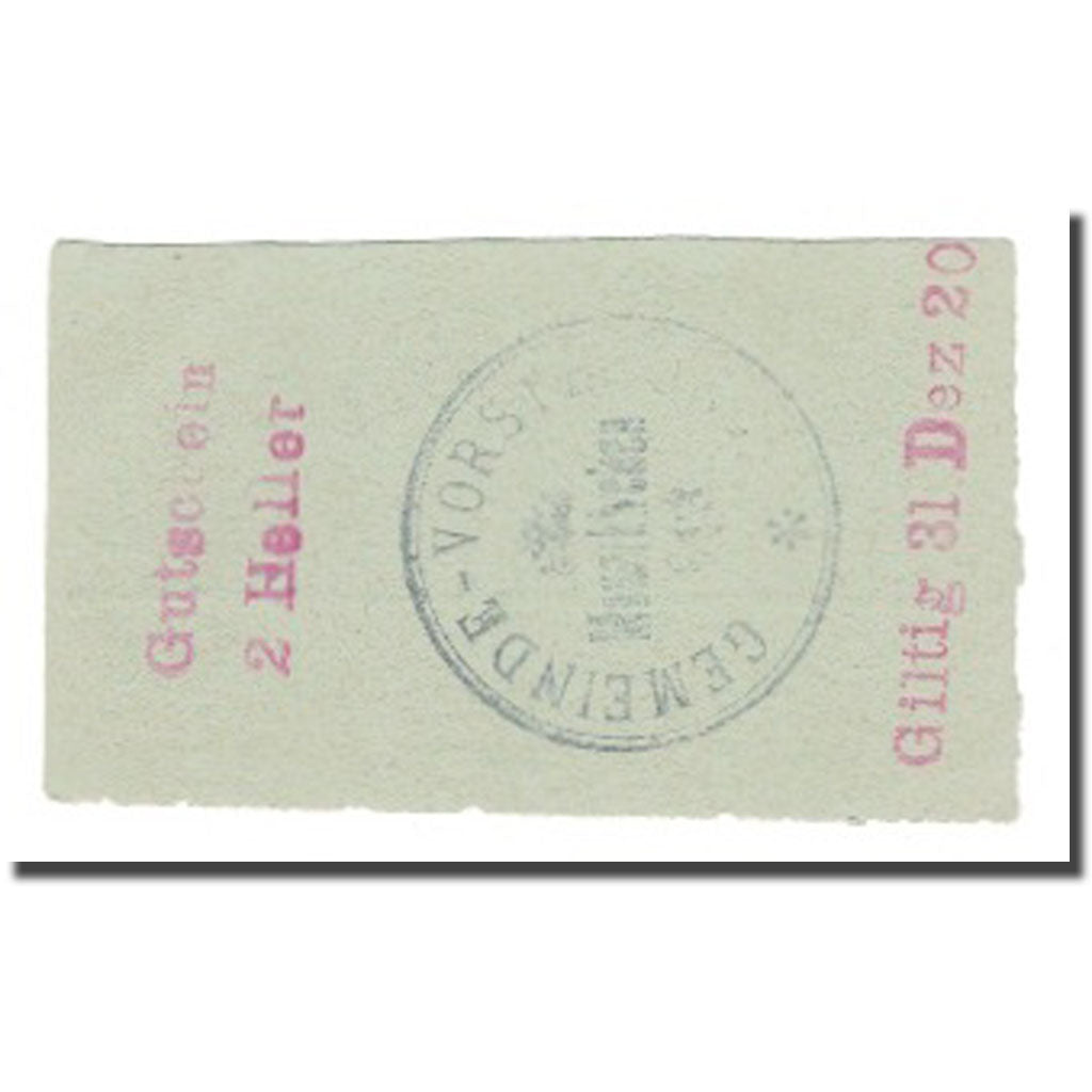Banknote, Austria, Mauerkirchen O.Ö. Gemeinde, 2 Heller, N.D, AU(55-58)