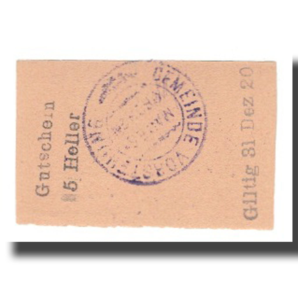 Banknote, Austria, Mauerkirchen O.Ö. Gemeinde, 5 Heller, N.D, AU(55-58)