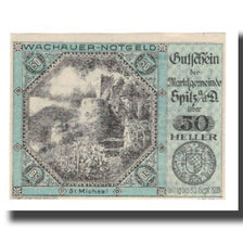 Nota, Áustria, Wachauer Notgeld St. Michael N.Ö. Gemeinde, 50 Heller, texte 1