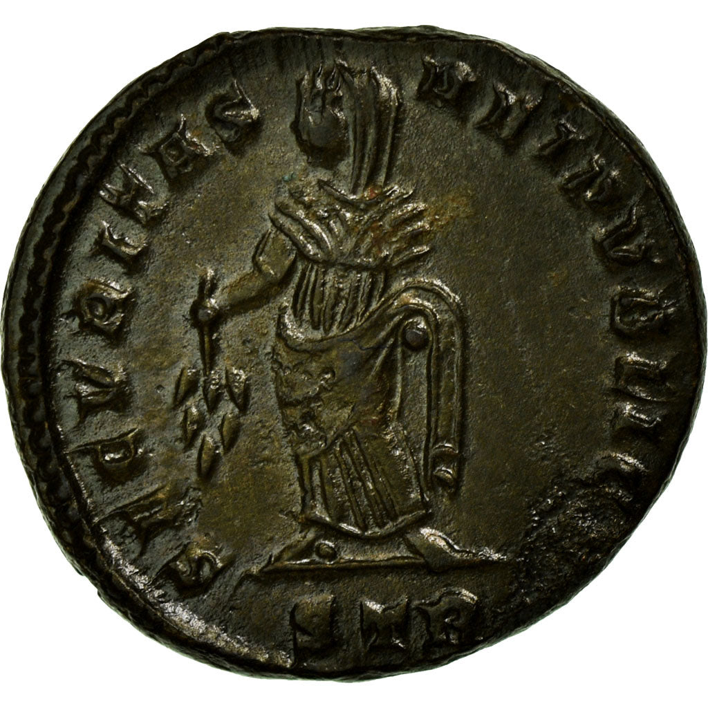 Coin, Helena, Nummus, Trier, EF(40-45), Copper, Cohen:12