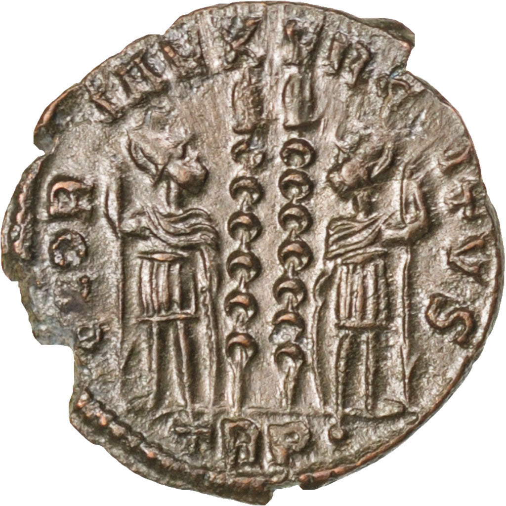 Münze, Constantius II, Nummus, Trier, SS, Kupfer, Cohen:104