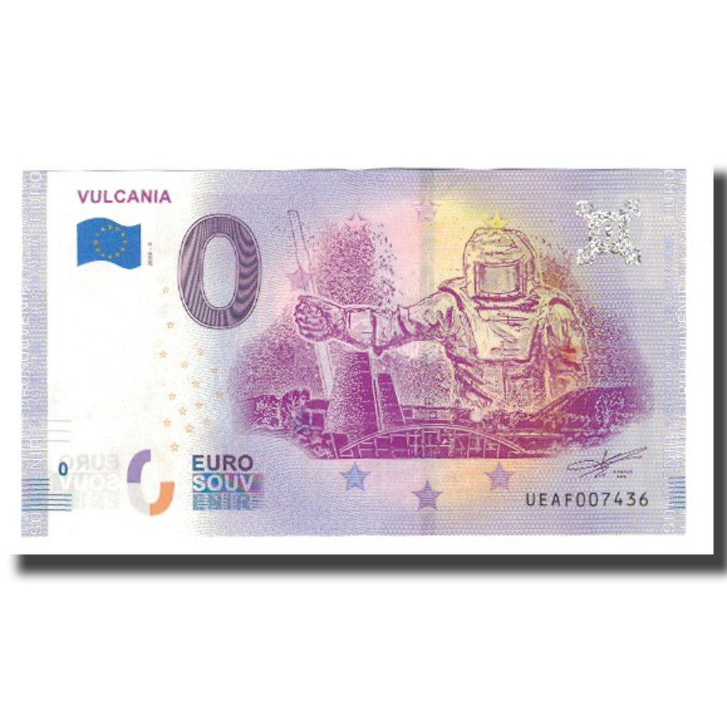France, Tourist Banknote - 0 Euro, 63/ Saint-Ours - Vulcania - Parc Européen du