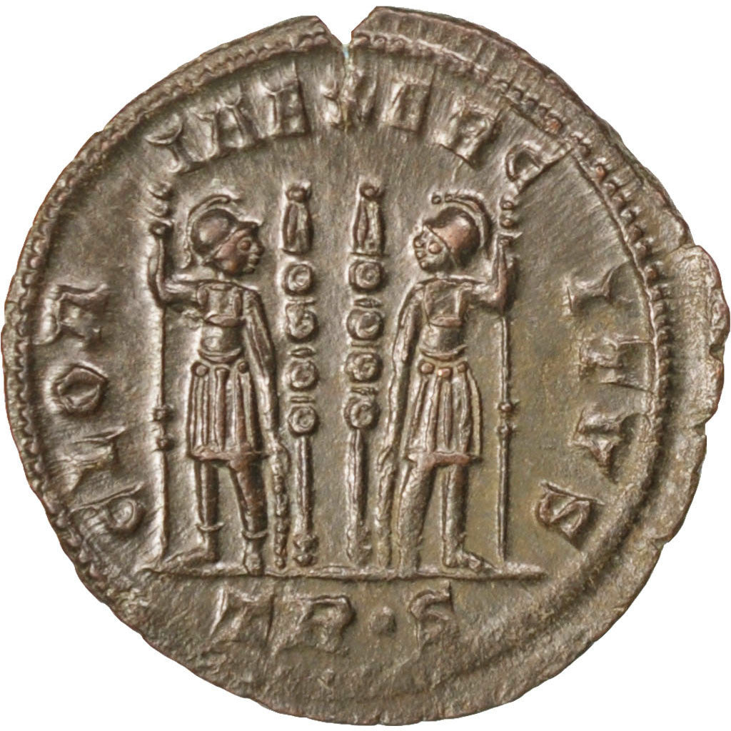 Constantius II, Nummus, Trier, AU(55-58), Copper, Cohen #104, 2.10