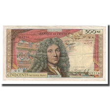 France, 500 Nouveaux Francs, Molière, 1961, 1961-01-05, TB, Fayette:60.03