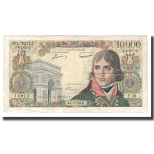 France, 10 000 Francs, Bonaparte, 1956, 1956-12-06, EF(40-45), Fayette:51.06