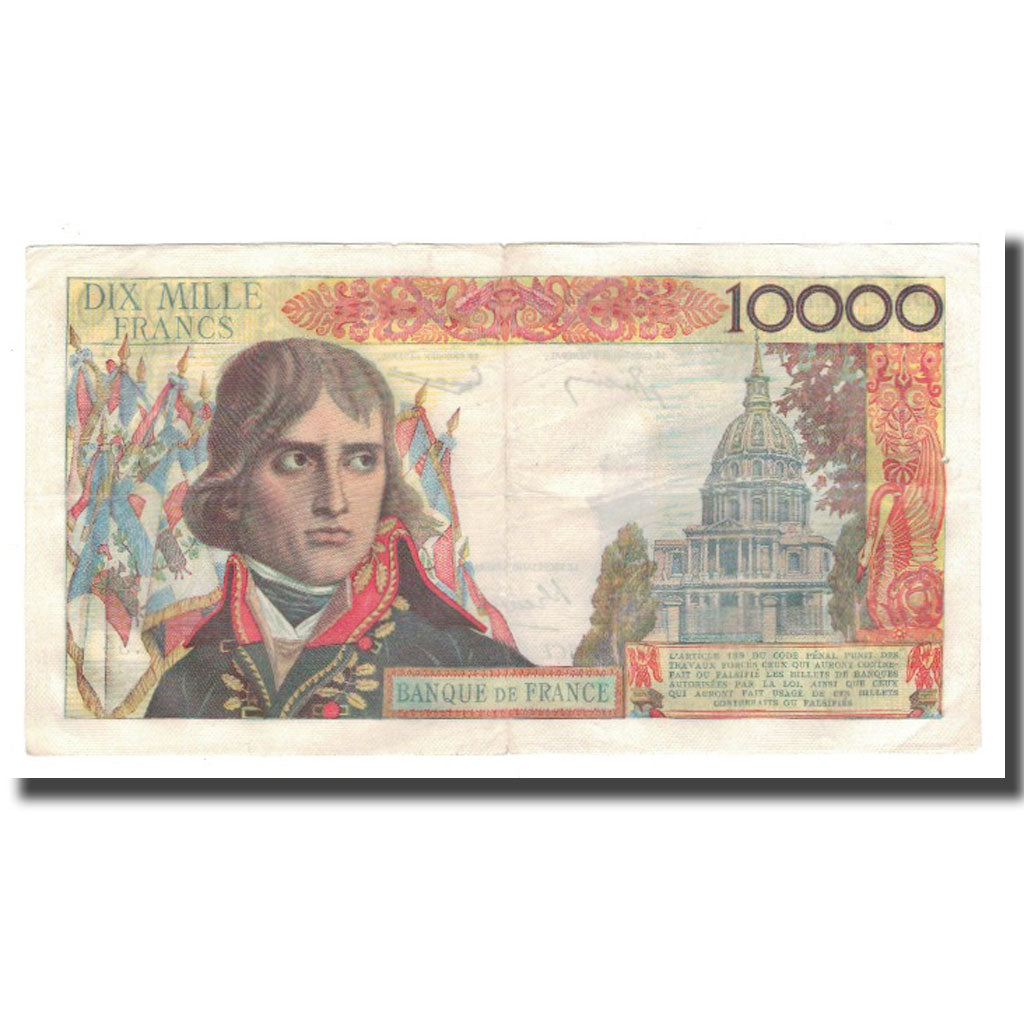 Frankreich, 10 000 Francs, Bonaparte, 1956, 1956-12-06, SS, Fayette:51.06