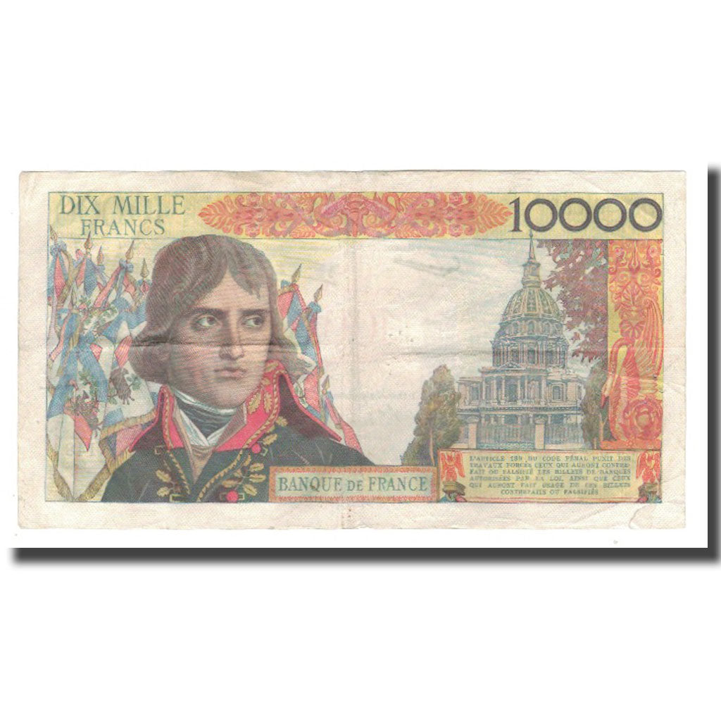 France, 100 Nouveaux Francs on 10,000 Francs, Bonaparte, 1958, 1958-10-30