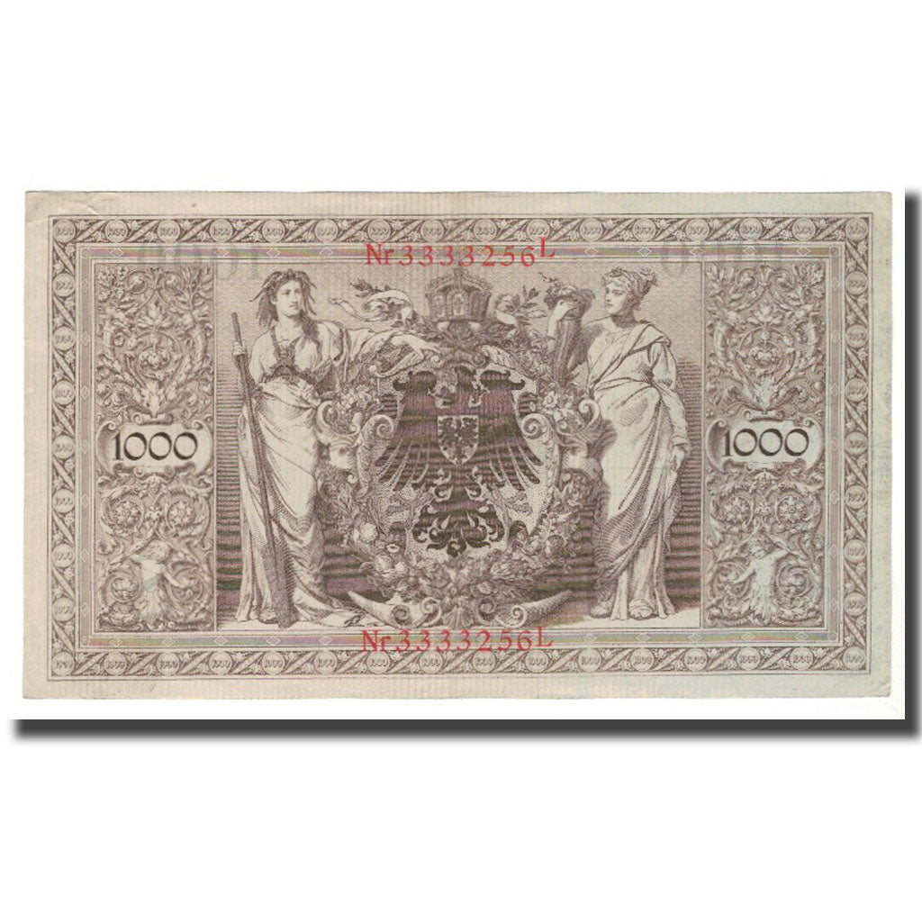 Banknote, Germany, 1000 Mark, 1910, 1910-04-21, KM:44b, AU(55-58)