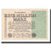 Geldschein, Deutschland, 1 Million Mark, 1923, 1923-08-09, KM:102a, VZ