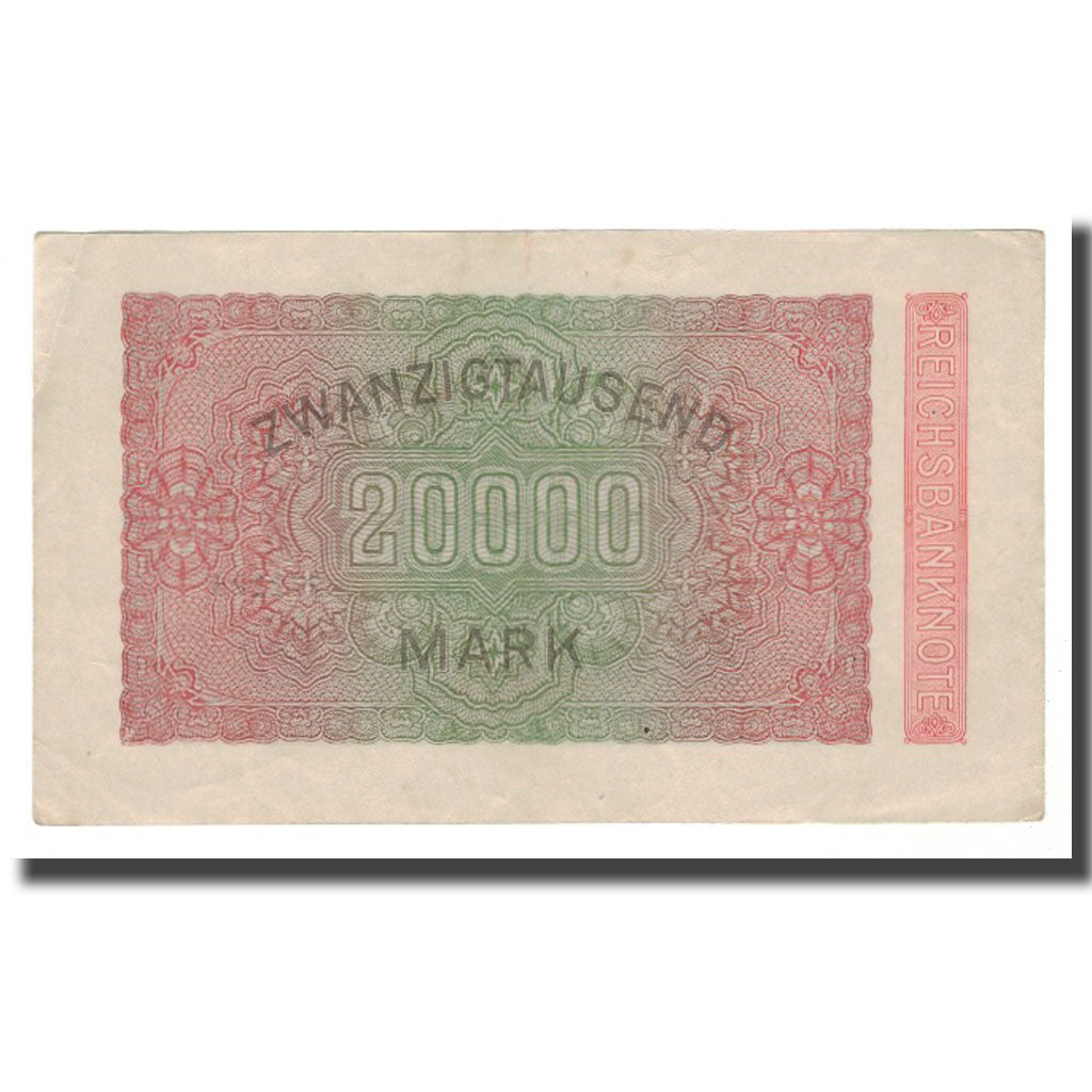 Banknot, Niemcy, 20,000 Mark, 1923, 1923-02-20, KM:85f, AU(55-58)
