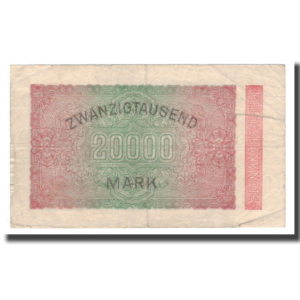 Nota, Alemanha, 20,000 Mark, 1923, 1923-02-20, KM:85a, VF(20-25)