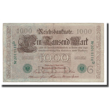 Banknote, Germany, 1000 Mark, 1910, 1910-04-21, KM:45b, AU(50-53)