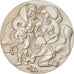 Zwitserland, Medaille, Mutter Tag, 1987, UNC-, Zilver