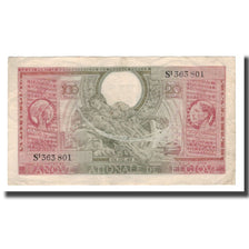 Banknot, Belgia, 100 Francs-20 Belgas, 1943 (1944), 1943-02-01, KM:123