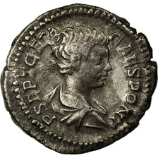 Coin, Geta, Denarius, 211, Roma, AU(50-53), Silver, Cohen:90
