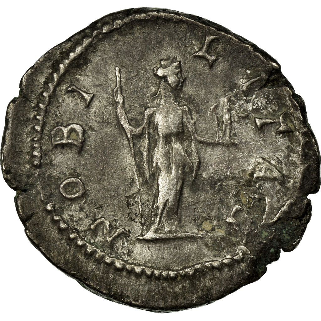 Coin, Geta, Denarius, 211, Roma, AU(50-53), Silver, Cohen:90