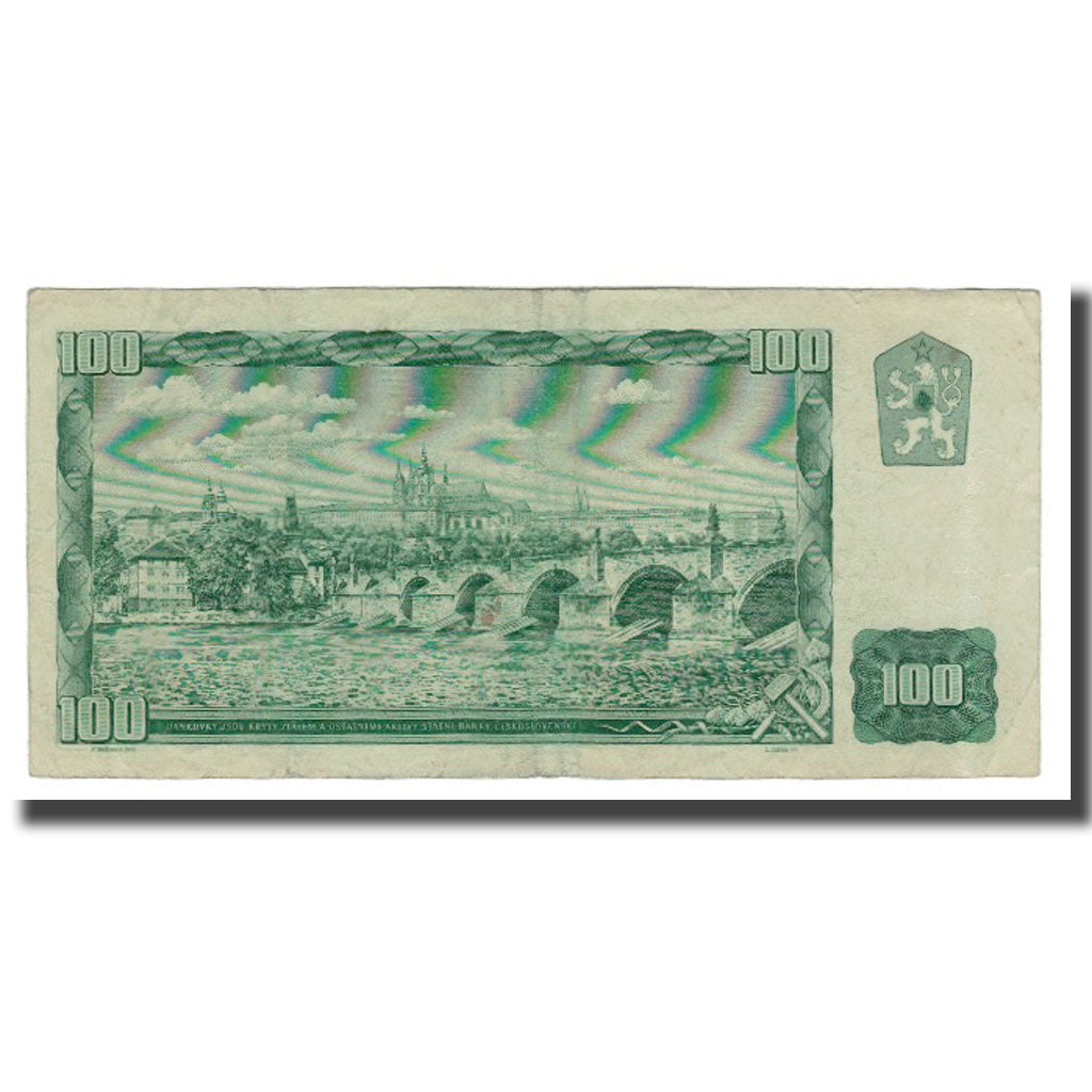 Banknote, Czechoslovakia, 100 Korun, 1961, KM:91b, EF(40-45)