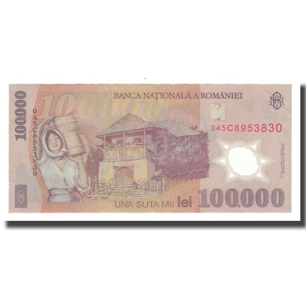 Banconote, Romania, 100,000 Lei, 2001, KM:114a, SPL-