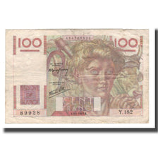 Francia, 100 Francs, Jeune Paysan, 1947, 1947-01-09, MB+, Fayette:28.13